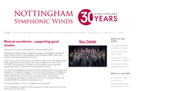 Desktop Screenshot of nottinghamsymphonicwinds.org.uk